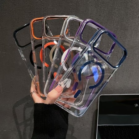 Clear case pc anti-yellow with MagSafe