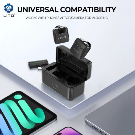 LITO AI Wireless lapel mic