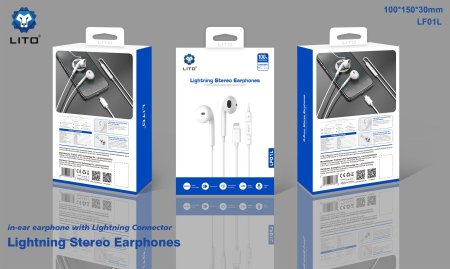 Lightning stereo earphones