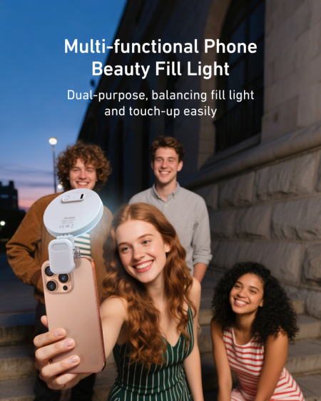 TELESIN Sefie Ring Light for Phone