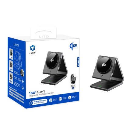 Q12 (15W) 4 IN 1 MAGNETIC WIRELESS CHARGER