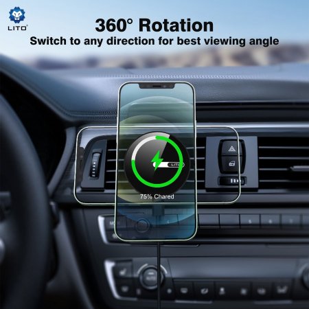 Magnetic Wireless charging car holder (LTW 04)